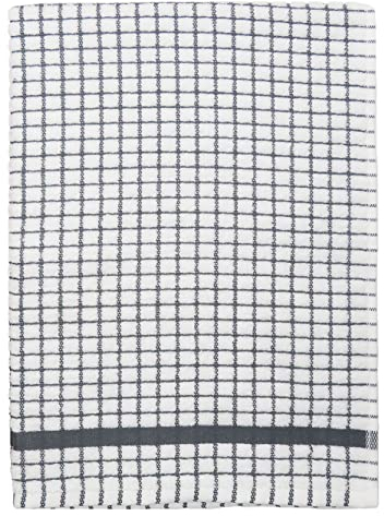 Samuel Lamont & Sons Poli-dri Tea Grey Towel, Size 50cm x 70cm, 100% Cotton Terry Towelling, Ultra-absorbent & Super Soft Kitchen Towel, Machine Washable, Grey, One Size