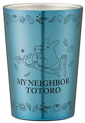 Skater STCV2_538940 Gobelet en acier inoxydable, rétention chaude et froide, café de commodité, taille moyenne, 400 ml, Ghibli Mon voisin Totoro, diamètre 3,4 x hauteur 120 mm