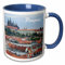 963 Kaffeebecher Keramik Tasse Halloween-Weihnachten Geschenk 330ml Blick Auf Die Skyline Der Stadt Prag