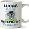 MUGFFINS Tazas Personalizadas para MATEMÁTICO - En Español - Koalificados Personalizados - 11 oz / 330 ml - Regalo Personalizable original y divertido