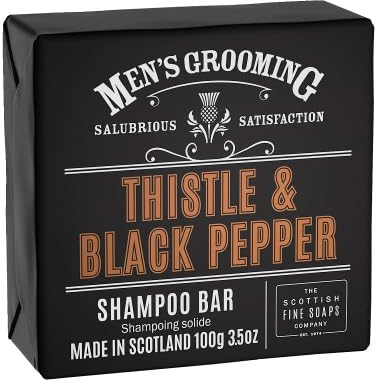 Scottish Fine Soaps Haarseife Thistle & Black Pepper 100g Shampoo
