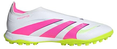 adidas Predator League Laceless Turf Boots, Synthetics Upper, White