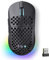 TMKB Falcon M1 Kabellose Gaming Maus - 24000 DPI, 180h Akkulaufzeit, 90g Ultra-Leicht, 6 Programmierbare Tasten, RGB-Beleuchtung, 2.4G/BT5.2/USB-C für PC/Mac/Laptop,Schwarz