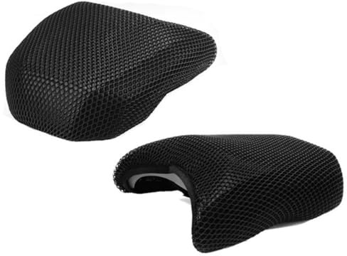 QBHFVCGS Motorradkissenbezug Mesh-Kissen-Sitzbezug Für African Twin CRF1000 CRF 1000 L CRF1000L Für Abenteuersport-Slip-Stoffschutzbezug