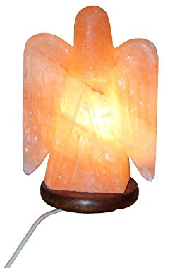 Lampada Angelo Cristalli di Sale Himalaya - Peso 2/3 kg