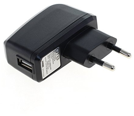 OTB Ladeadapter USB, 2A Schwarz