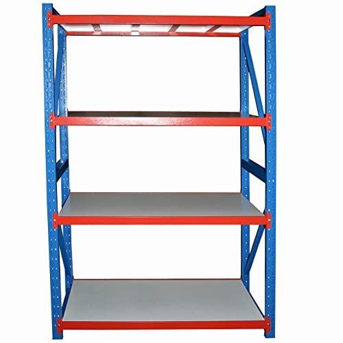 Vesalia Profi Steckregal 204 cm Hoch (Hauptregal - Tiefe 60 cm - Breite 150 cm)