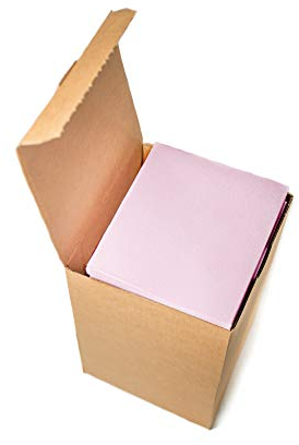 Aroba 100 Tovaglioli Per Coctail In Airlaid In Simil-tessuto 20 x 20 cm Piegatura 1/4 In 21 Colori Per Matrimoni Compleanni Bar Discoteche Hotel Catering Rosa