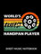 World's Okayest Handpan Player - Sheet Music Notebook: Blank 10 Staves, 120 Pages Music Manuscript for Handpan Musicians