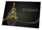 Seelenzauber Weihnachtskarte Eleganter Schwung mit passendem Umschlag 2x Karte 2x Umschlag