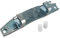 DL-pro Metal Silver Door Hinge for Bosch Siemens 655117, iQ700 iQ500 iSensoric varioPerfect Extra Class Washing Machine