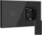 BSEED Enchufe USB C 20W Normal con Interruptor de Luz WiFi,Negro Schuko Enchufe con Cargador Rápido USB Tipo C,1 Gang WiFi Interruptor Compatible con Alexa y Google Home