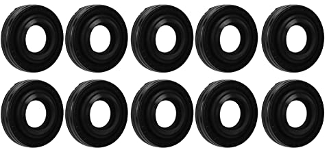 Sello del Eje del Compresor del Aire Acondicionado 10 Uds Kit de Sello de Aceite del Eje del Compresor del Aire Acondicionado del Coche de Goma para Compresores de CA V5