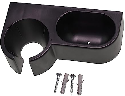 Wandhalter schwarz kompatibel mit/Ersatzteil für ESGE 7411 Zauberstab Stabmixer