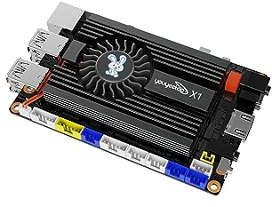 WayPonDEV youyeetoo X1 X86 Single Board Computer - A 64bit Windows 10/11/Linux Mini PC with In-tel Celeron N5105, Support Optional WiFi&BT, M.2 2280 NVMe or SATA SSD (4GB RAM+0GB Storage)