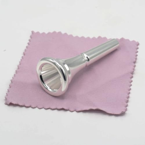 Cheerock Waldhorn-Mundstück, Standardgröße, Silber, Metall, A, French Horn, 412565031