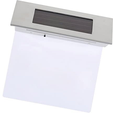 OSALADI 2st Solarlichttafel Adresse Hausnummer Zeichen Solarbetriebene Hausnummern Geführte Schilder Geführtes Türnummernschild Scheinen Abs Technische Kunststoffe Zahl Leuchtet