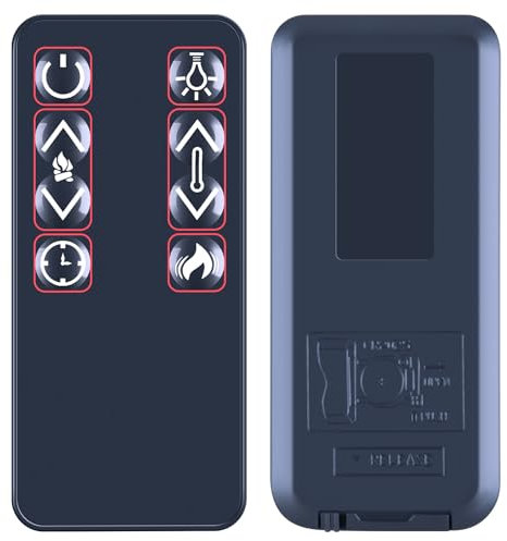 New EF11-35 Remote Control For Focal Point Wall Mounted Electric Fire Fireplace