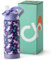 Choco Mocha Girls Water Bottle Kids Stainless Steel Water Bottle Metal Water Bottle with Straw Leak Proof Insulated Bottle for School BPA Free Double Wall 14/18 Oz,Purple-Unicorn