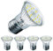 EACLL E27 LED Kaltweiss 4.9W Ersetzt 75W R50 Halogen Leuchtmittel, 4er-Pack, 710 Lumen 6000K Birnen, AC 230V Flimmerfrei Strahler, Abstrahlwinkel 120° Spot, Nicht Dimmbar Reflektorlampen