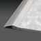 ZYXQQJ Klebeschiene Übergang Bodenübergangsstreifen Höhenausgleich 10-20mm Metallprofil Übergangsprofil Selbstklebend Ausgleichsprofil(Silver)