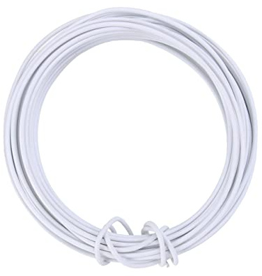 OFFSCH 10m Flexible Iron Wire Climbing Plant Support Wire Trellis Kit Bendable Metal Fastening Cord for Garden