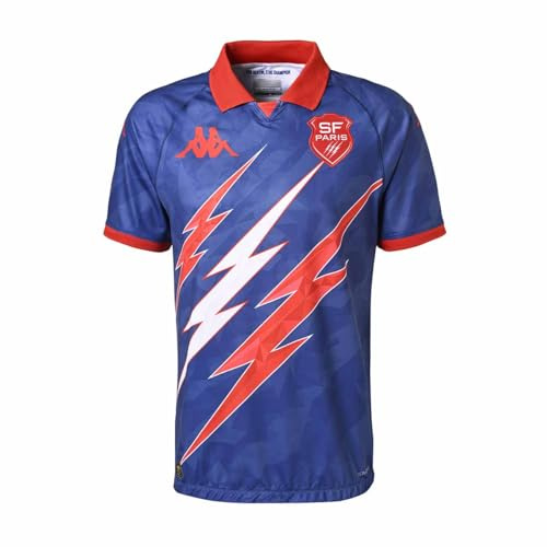 Kappa Combat Pro 2025 Away SFP ACT Jersey | BLE Mazarin/RED/Weiss | Größe 2XL