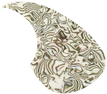 Guitar Pickguard Stylish Light Colored Shell Protective Acoustic Guard 128 Mm