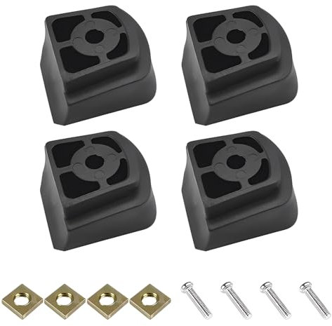 HOVCEH Inliner Bremse, 4 Stück Inliner Bremse Universal, Inliner Bremse Hinten, Bremsstopper Bremsklotz aus TPR für Inlineskate Raven Profession, Cande, Advance