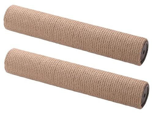 Poteau à gratter de Remplacement pour Chat, 2 pièces, Poteau de Remplacement d'arbre à Chat en Jute résistant l'usure 16 Pouces, boulons 8mm, Facile Installer