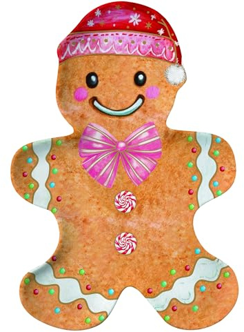 Easy Life SWEC1470 - Sweet Christmas Teller, 17 x 25 cm, rechteckig