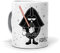 Taza Divertida Darth Vader Versión Huevo | Guerra de las Galaxias | Original para Regalar | Mensaje Gracioso | Ideal para Café, Desayuno y Té | Regalos Amigo Invisible y Navidad | Cerámica 350 ML