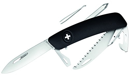 SWIZA Messer D06, schw., Säge