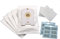 FSProdukte 24 teileges SET geeignet Vorwerk Kobold VT 265 270 300 VT265 VT270 VT300 aus Vlies mit HEPA-filter-Ersatzschicht 10 Beutel 2 Filter 12 Duftblocks, CO₂ freie und Plastikfreie Verpackung