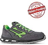 SCARPE ANTINFORTUNISTICA 'POINT' - 1069674 - Tomaia in pelle scamosciata morbida e nylon ultra traspirant