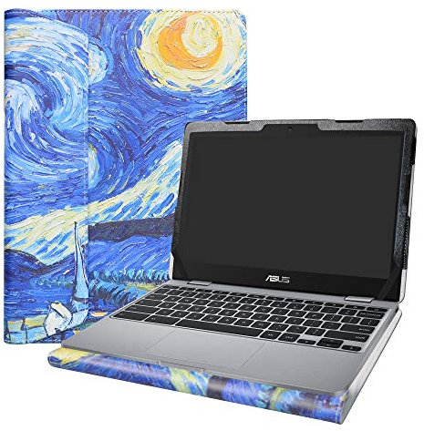 Alapmk Diseñado Especialmente La Funda Protectora para 11.6 ASUS Chromebook C223NA c223na-dh02/ASUS Chromebook CX22NA CX22NA-BCLN4 Series Ordenador portátil,Starry Night