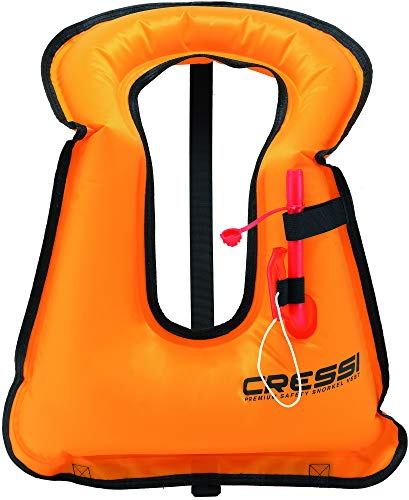 Cressi Schnorchelweste, Orange, Standard