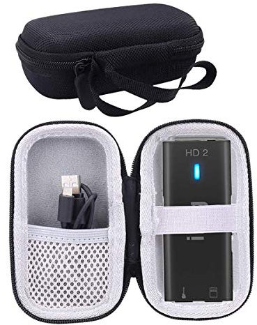 WERJIA Hard Travel Case for IK Multimedia iRig 2/iRig HD 2 Guitar Interface Adaptor