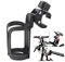 Flaschenhalter Fahrrad 2 Pack Fahrrad Flaschenhalter,360 Grad Rotation Getränk Wasser Becherhalter Schnellverschluss für Fahrräder Mountainbikes Kinderwagen und Rollstuhl (Schwarz)