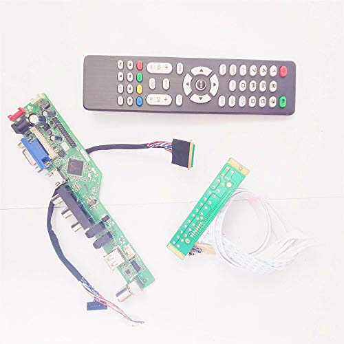 Für LP173WD1-TLD1/TLD3 VGA+HDMI+AV+USB+RF T.V53 Screen Controller Drive Board 43,9 cm 1600 x 900 LVDS 40Pin WLED Notebook PC DIY Kit (LP173WD1-TLD3)