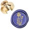 craspire Sealing Wax Stamp Rose, Austauschbarer Siegelstempelkopf Nur Für Hochzeitseinladungskarten Flaschengeschenkdekoration