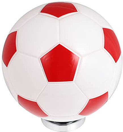 Uonlytech 1stück Kreative Fußball Deckenlampe Einfache Installation Für Kinderzimmer Und Sportliebhaber Dekorative Hängeleuchte Nicht Enthaltene Glühbirne