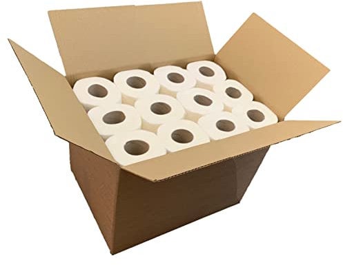 36 Rolls of Plastic Free Eco Luxury 3 Ply Toilet Roll
