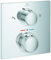 GROHE Thermostat-Brausebatterie Allure 29181_2, integrierte 2-Wege-Umstellung, Fertigmontageset für Rapido SmartBox, chrom