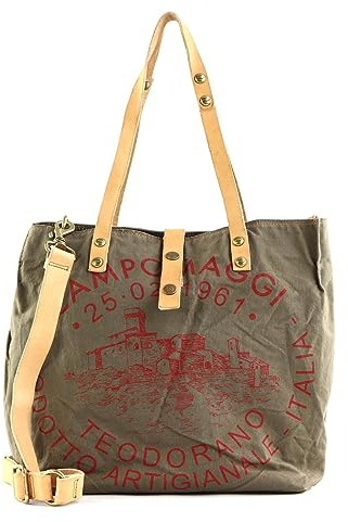 Campomaggi Shopping Bag S V. Militare + Naturale + St. Mosto