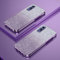 Custodia Telefono Trasparente Compatibile con vivo Y52 5G/Y72 5G Cover Cornice Elettroplaccata Gradiente Glitter Protettiva Sottile TPU