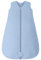 Unnivoll Schlafsack Baby Winter 2,5 Tog Baby Schlafsack 6-12 Monate Baumwolle Babyschlafsack Neugeborene Winterschlafsack Baby Warm und Weich 78 cm für Jungen Mädchen Blau