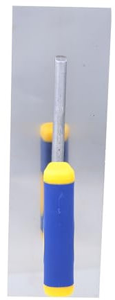 Natudeco Beton-Zement-Trockenbau-Putzkelle, professionelles Putzkelle, Fliesenbodenbelag, Fugenmörtel, Fliesenleger-Werkzeug, flache Glättekelle, Mauerwerk, Bau-Handwerkzeug (300mm)