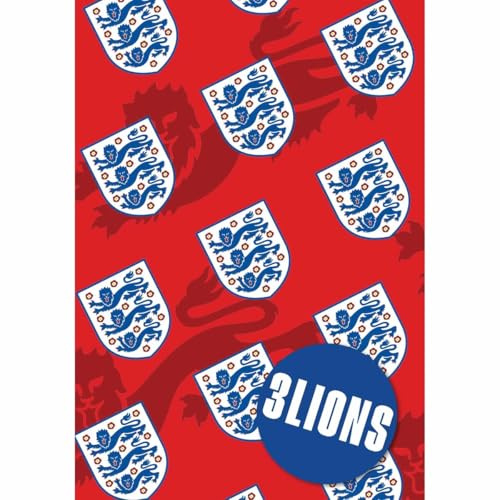 England Gift Wrap, Cards, Giftwrap & Giftbags, Sports, Gift | Gift Wrap, Football Birthday Wrap