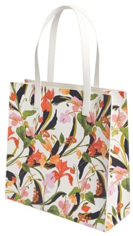 Ted Baker Flowela Floral Printed Icon Bag M Cream